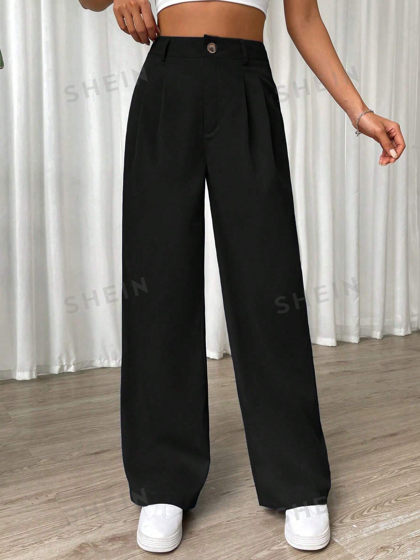 Oubri EZwear Pantalon ample à détail plié